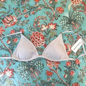 LA hearts bikni top
